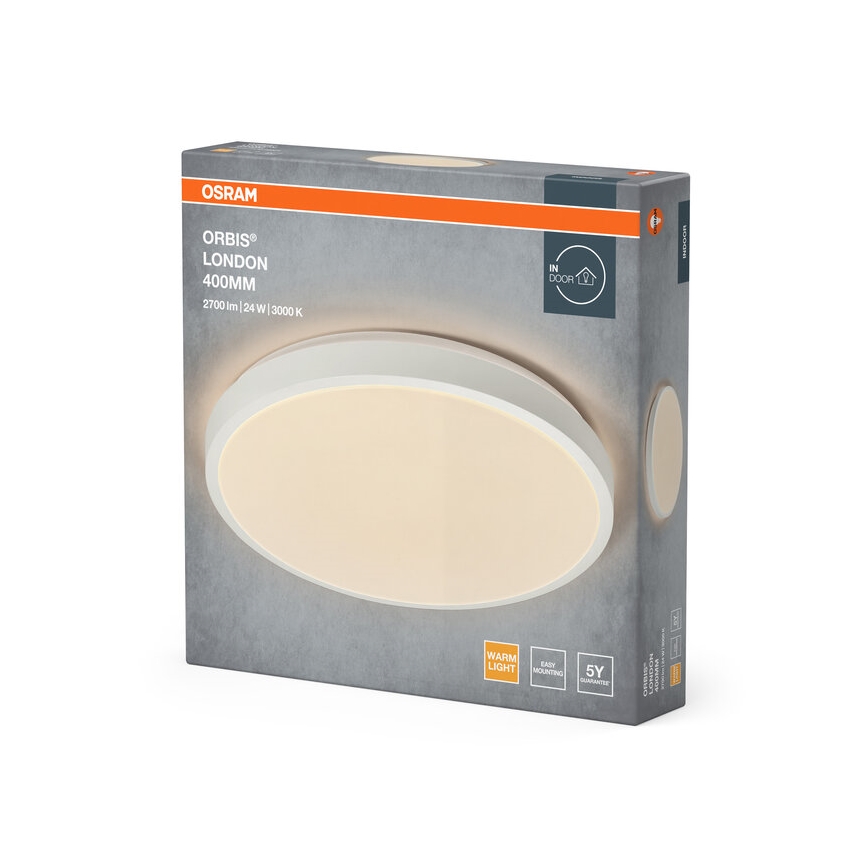 Osram - LED потолочный светильник ORBIS LONDON LED/24W/230V диаметр 39,5 см белый