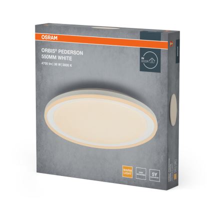 Osram - LED потолочный светильник ORBIS PEDERSON LED/36 Вт/230 В Ø 55 см белый