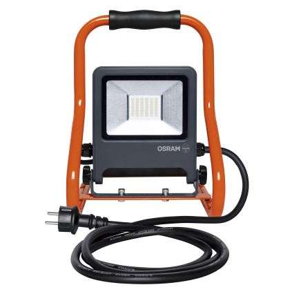 Osram - LED-прожектор на штативе R-STAND LED/30W/230V 4000K P44 оранжевый
