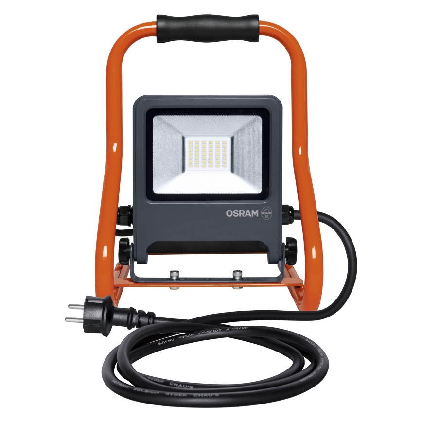 Osram - LED-прожектор на штативе R-STAND LED/30W/230V 4000K P44 оранжевый