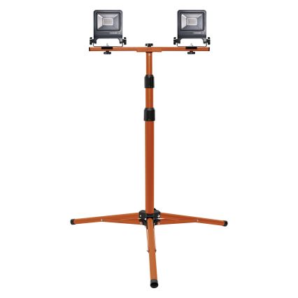 Osram - LED прожектор с держателем TRIPOD 2xLED/20W/230V 4000K IP65 оранжевый/антрацит