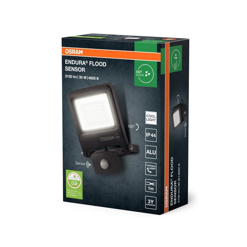 Osram - LED прожектор з датчиком ENDURA LED/30W/230V IP44