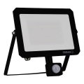 Osram - LED-прожектор з датчиком руху та сутінковим датчиком FLOODLIGHT LED/50W/230V 3000K IP65 чорний