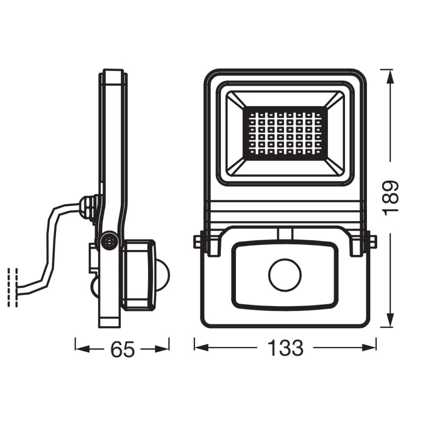 Osram - LED прожектор з датчиком ENDURA LED/30W/230V IP44