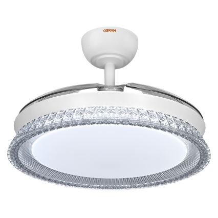 Osram - LED RGB диммируемый потолочный светильник с вентилятором CIERZO LED/35W/230V 3000-6500K + пульт дистанционного управления