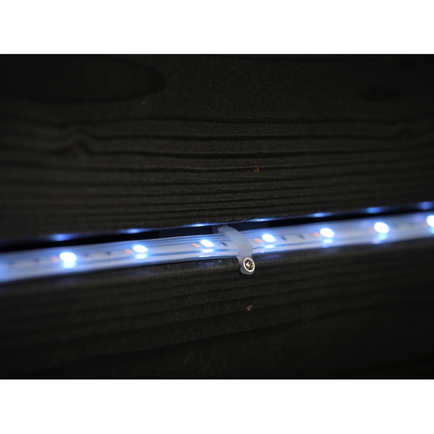 Osram - LED RGBW з регулюванням яскравості сонячна стрічка FLEX MAGIC 5 m LED/1,6 Вт/3,7 В 2000 мА·год IP44 + пульт дистанційного керування