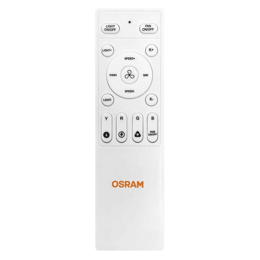 Osram - регульований світлодіодний стельовий світильник з вентилятором MURLAN LED/26W/230V 3000-6500K + пульт дистанційного керування
