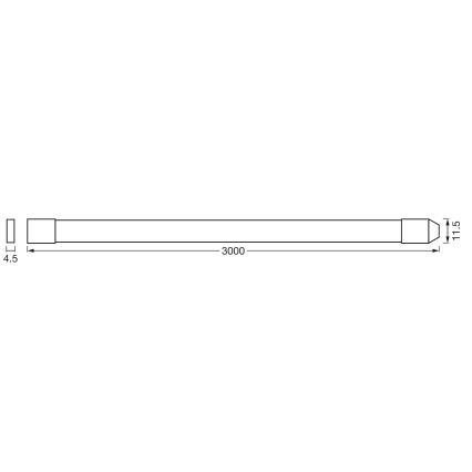 Osram - LED RGB+TW диммируемая уличная лента SMART+ FLEX 3m LED/12,5W/230V 2700-6500K IP44 Wi-Fi