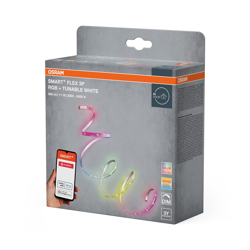 Osram - LED RGB+TW димована світлодіодна стрічка SMART+ FLEX 1,8m LED/11W/230V 2000-6500K