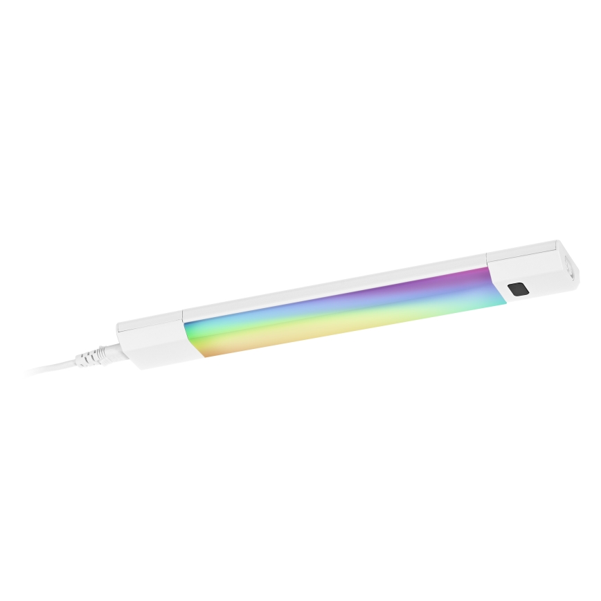 Osram - диммируемый RGBW LED-светильник для установки под шкафом с датчиком движения LINEAR EDGE LED/4W/230V 30 см белый + пульт дистанционного управления