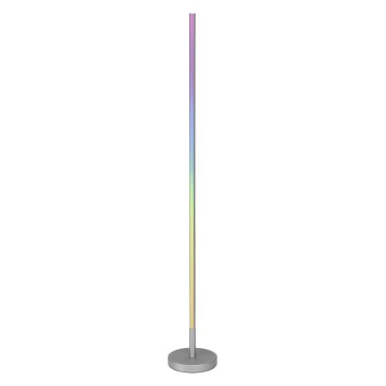 Osram - LED RGBW диммируемая напольная лампа SMART+ MAGIC LED/11,5W/230V 2700-6500K серебристая Wi-Fi + пульт дистанционного управления