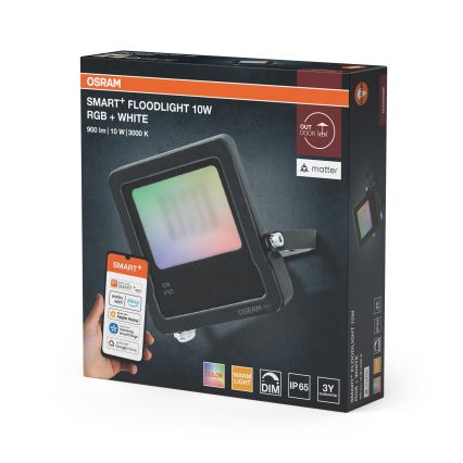 Osram - LED RGBW Диммируемый прожектор SMART+ FLOODLIGHT LED/10W/230V IP65 Wi-Fi