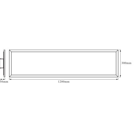 Osram - LED RGBW димований стельовий світильник SMART+ PLANON LED/36W/230V 120x30 см Wi-Fi