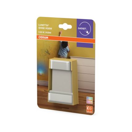 Osram - LED RGBW Нічник з датчиком LUNETTA LED/0,28 Вт/230 В