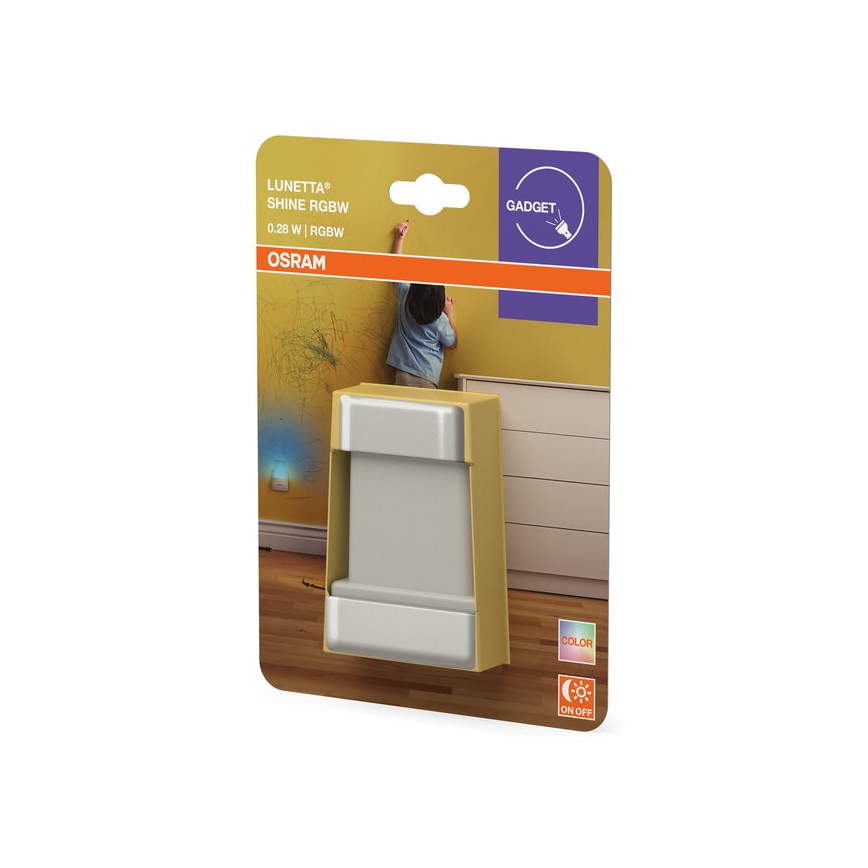 Osram - LED RGBW Нічник з датчиком LUNETTA LED/0,28 Вт/230 В