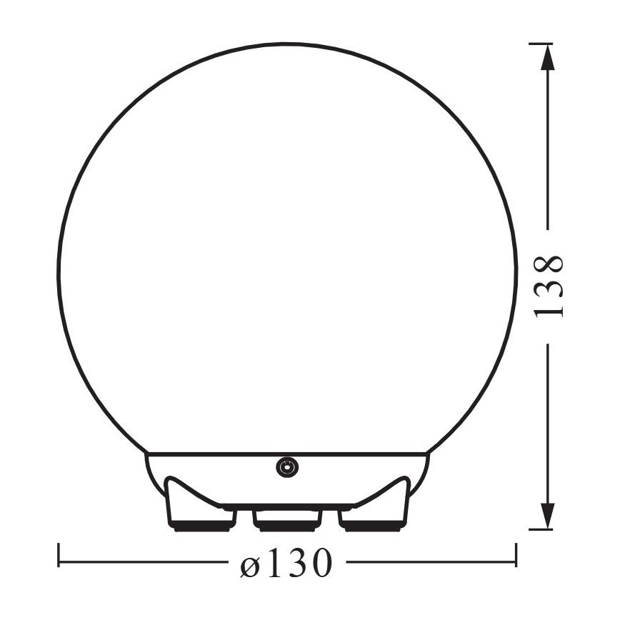 Ledvance - LED RGBW затемнювана настільна лампа SMART+ MAGIC LED/2,5W/5V 2200-6500K Wi-Fi біла