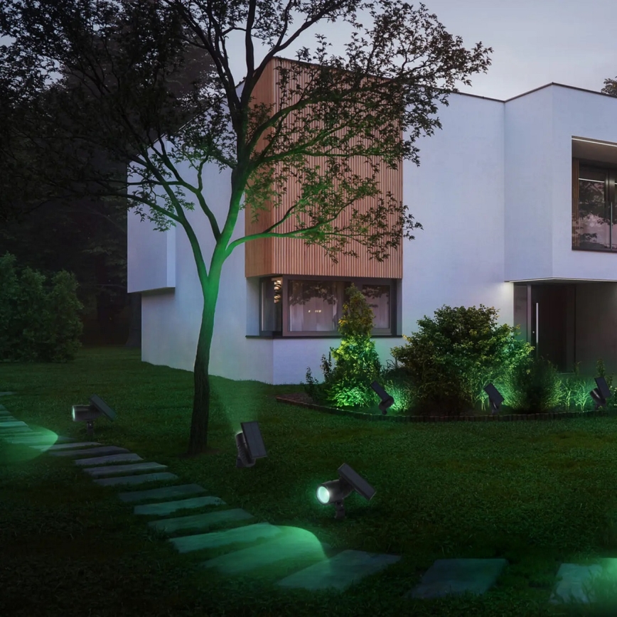 Osram - LED RGBW затемнюваний сонячний світильник SMART+ SOLAR LED/0,6W/3,7V 2000 mAh 3000-6500K IP44