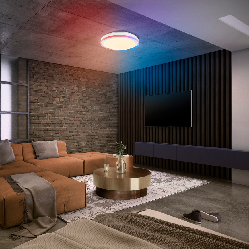 Osram - LED RGBW стельовий світильник з регульованою яскравістю SMART+ MAGIC LED/38 Вт/230 В, діаметр 49 см, білий, 2700-6500 К, Wi-Fi
