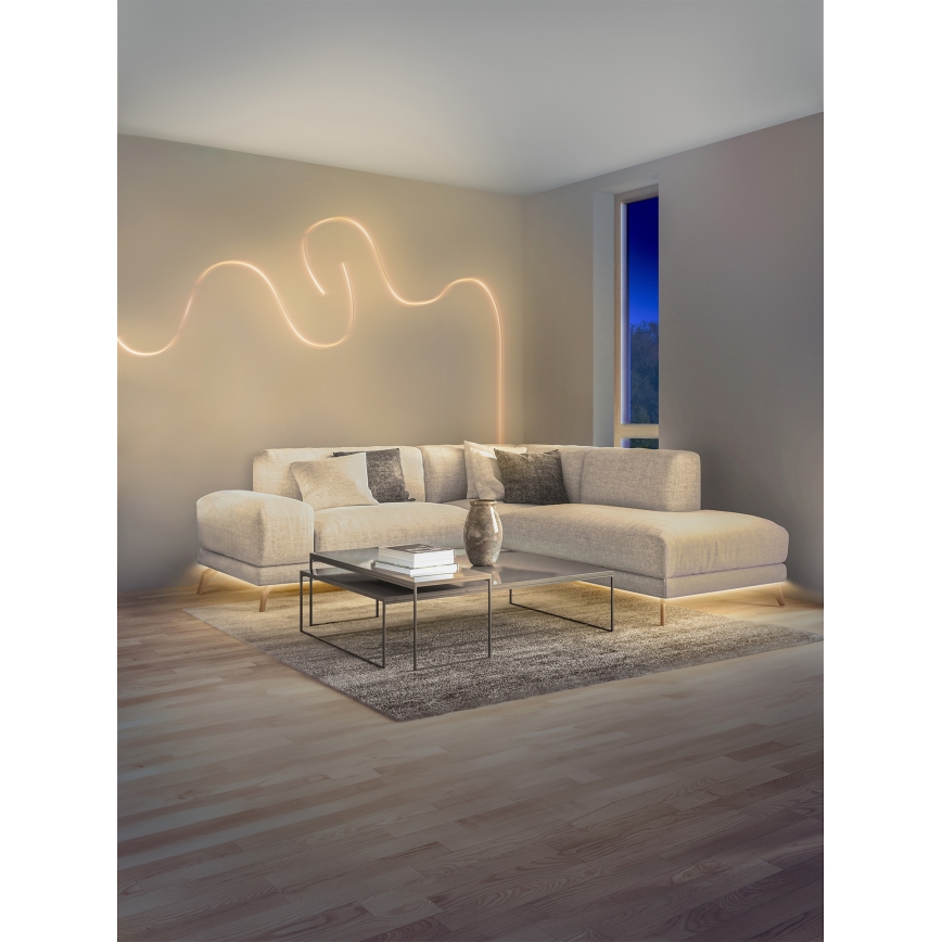 Osram - LED RGBW зовнішня стрічка SMART+ MAGIC з регулюванням яскравості 3 м LED/14 Вт/230 В IP44 Wi-Fi + пульт дистанційного керування
