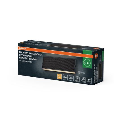 Osram - LED Диммируемый солнечный настенный светильник ENDURA STYLE LED/7,1W/4,2V 2000 mAh IP44 антрацит