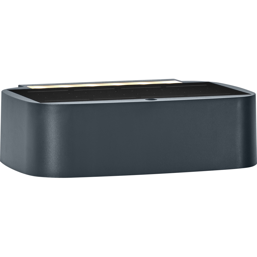 Osram - LED сонячний настінний світильник з регулюванням яскравості ENDURA STYLE LED/7,6W/4,2V 2000 mAh IP65 антрацит