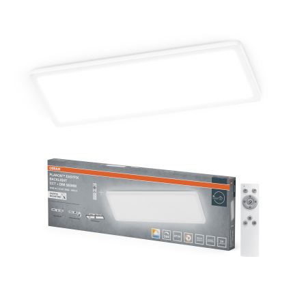 Osram - стельовий світильник LED зі змінною яскравістю для ванної кімнати PLANON EASYFIX LED/24W/230V 2600-6000K 20x58 cm IP54 білий + пульт дистанційного керування