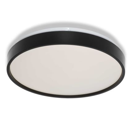 Osram - LED стельовий світильник з датчиком сутінків CEILING LUXO LED/18W/230V, діаметр 32 см, чорний