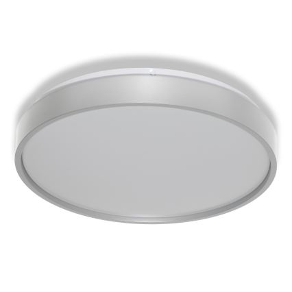 Osram - LED стельний світильник з датчиком сутінок CEILING LUXO LED/18W/230V, діаметр 32 см, сріблястий