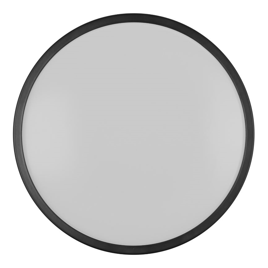 Осрам - світлодіодний стельовий світильник для ванної кімнати ДІСК/18 Вт/230 В 3000/4000 К діам. 30 см ІР44 чорний