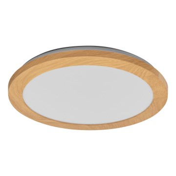 Osram - LED-стельовий світильник для ванної кімнати ORBIS DISC LED/22W/230V 3000/4000K діам. 30 см IP44 коричневий