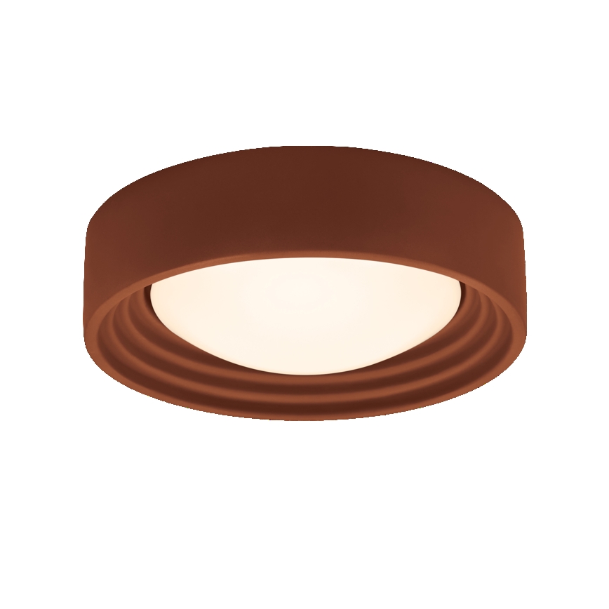 Osram - LED стельовий світильник з регулюванням яскравості ORBIS CONCRETE LED/13W/230V, діаметр 30 см, коричневий/бетон