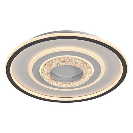 Osram - LED стельовий світильник ORBIS CRISTALLY LED/50W/230V 2700/4000/6000K діам. 43 см білий/чорний