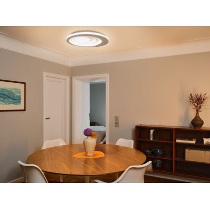 Osram - LED стельовий світильник ORBIS SPIRAL, 42 Вт, 230 В, діаметр 50,5 см, білий