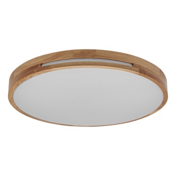 Osram - LED стельовий світильник з регулюванням яскравості ORBIS WOODBURRY LED/24W/230V діаметр 39 см бежевий