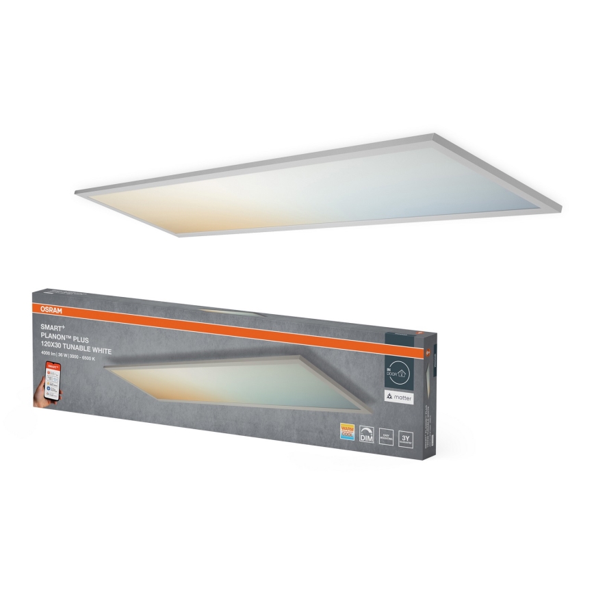 Osram - LED стельовий світильник з регульованою яскравістю SMART+ PLANON LED/36W/230V 120x30 cm 3000-6500K Wi-Fi