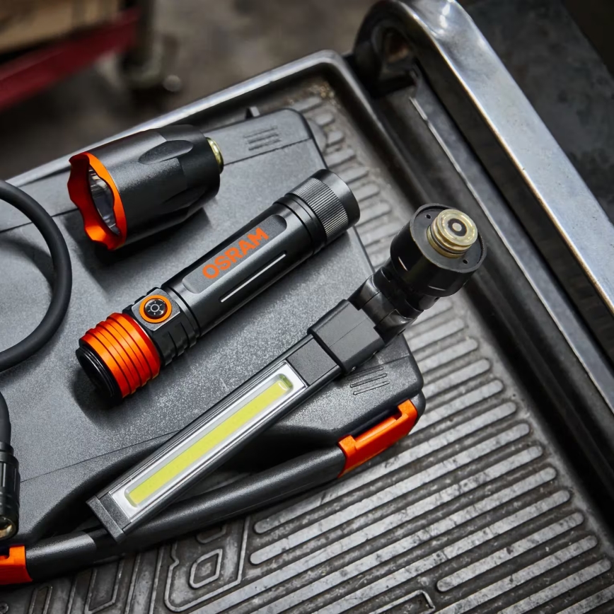 Osram - інспекційний ліхтар для автомобіля 3 в 1 з регульованою яскравістю LEDINSPECT LED/5W/5V 4000 mAh