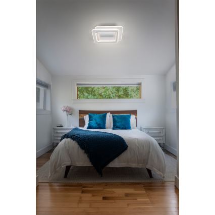 Osram - LED диммируемый потолочный светильник с вентилятором CEILING FAN LED/55W/230V 3000-6500K белый + дистанционное управление