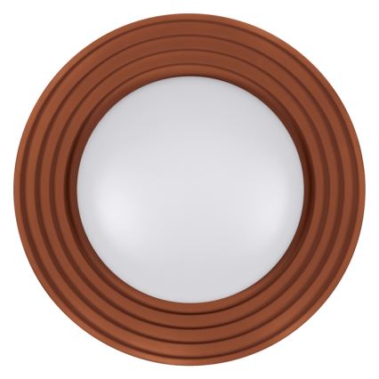 Osram - LED стельовий світильник з регулюванням яскравості ORBIS CONCRETE LED/24,5W/230V діам. 50 см коричневий/бетон