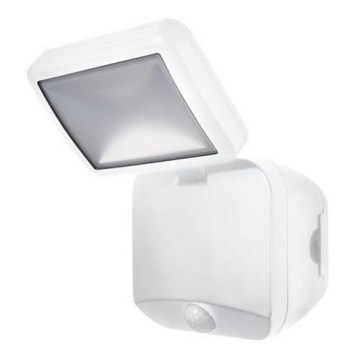 Osram - LED Уличный настенный прожектор с датчиком BATTERY LED/4W/4xD IP54