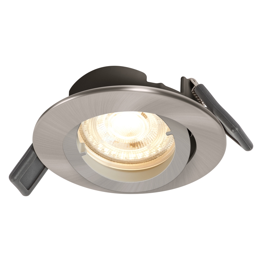 Osram - LED вбудований світильник SPOT 1xGU10/4,3W/230V 2700K CRI 90 матовий хром