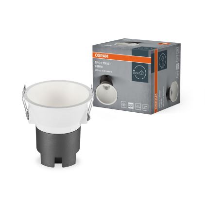 Osram - LED вбудований точковий світильник SPOT TWIST LED/10W/230V 4000K діам. 9,3 см білий