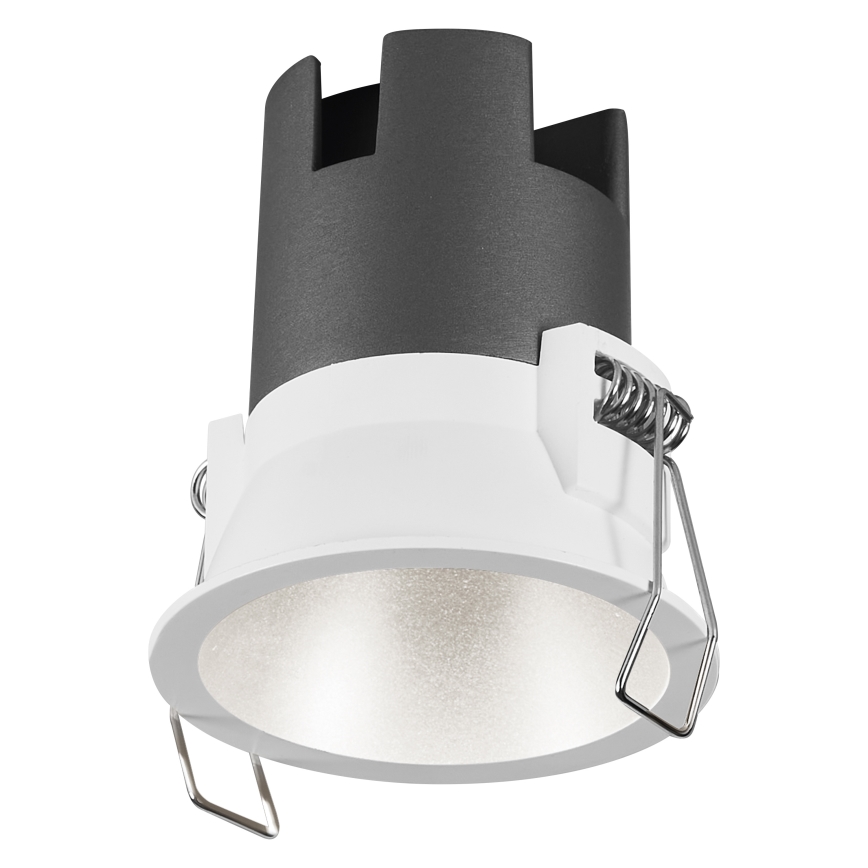 Osram - вбудований точковий світильник SPOT TWIST LED/5 Вт/230 В 4000 К, діам. 7 см, білий/сріблястий