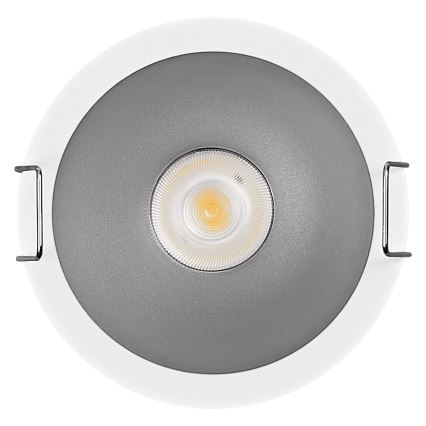 Osram - вбудований точковий світильник SPOT TWIST LED/5 Вт/230 В 4000 К, діам. 7 см, білий/сріблястий