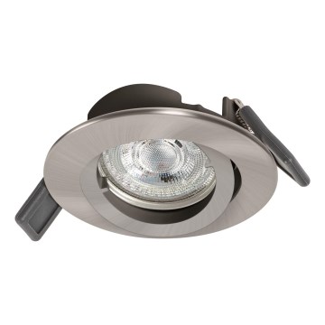Osram - LED встраиваемый потолочный светильник SPOT 1xGU10/4,3W/230V 2700K CRI 90 матовый хром
