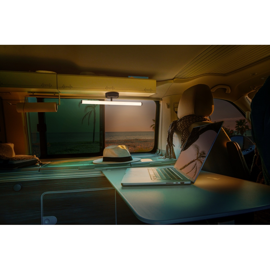 Osram - сенсорний настінний світильник NIGHTLUX LED, перезаряджуваний, з регульованою яскравістю, LED/1,8W/5V, чорний