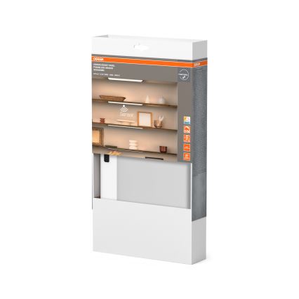 Osram - LED світильник для встановлення під шафою з регулюванням яскравості та датчиком руху UNDERCABINET LED/7,5W/230V 3000/4000/6500K 20x30 cm білий
