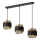 Osram - Люстра на тросе DECOR HORNET 3xE27/10W/230V чёрный/золотой