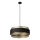 Osram - Люстра на тросе DECOR HORNET 3xE27/10W/230V, диам. 50 см, черный/золотой