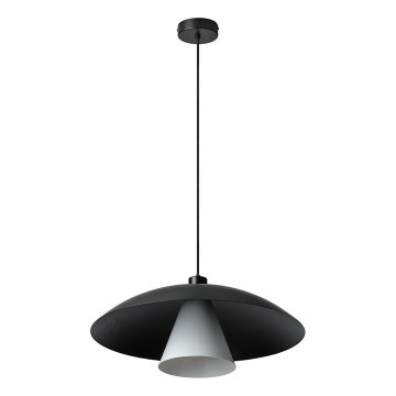Osram - Люстра на тросі DECOR FLYING MUSHROOM 1xE27/25W/230V діаметром 50 см чорна