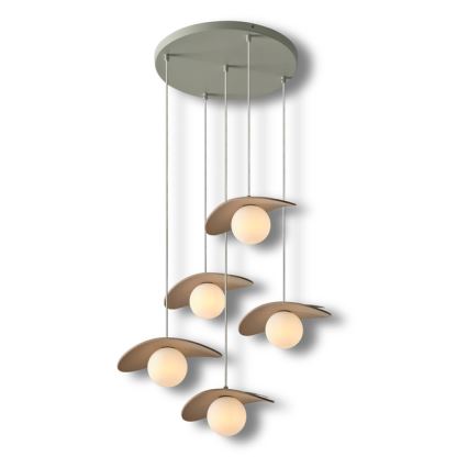 Osram - Люстра на тросі DECOR PEARL 5xG9/5W/230V бежева